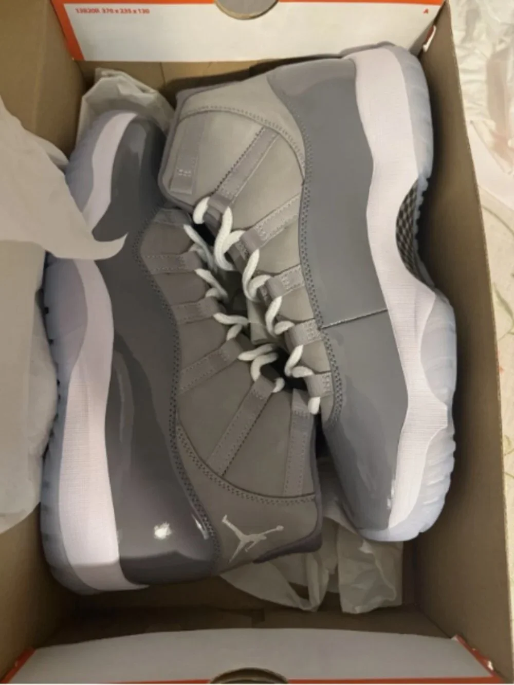 Jordan Air Jordan 11 Retro Cool Grey 2021 Men’s High Top Sneaker